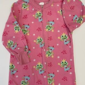 Target exhilaration sleep, flannel, onesie, extra small size